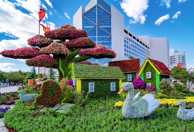 带你揭秘广场花坛的故事pg电子模拟器免费